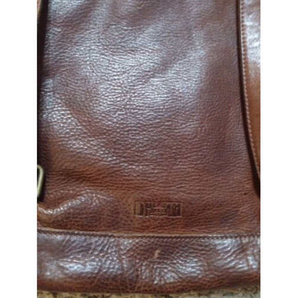 Duluth All Leather Backpack Brown Pack Travel Everyday Messenger Work Ca… main image 6